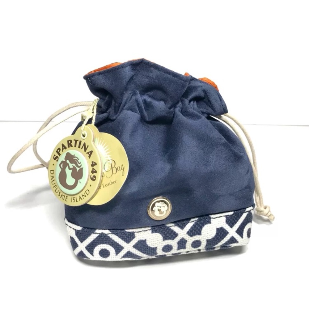 16SPARTINA 449 Sailor watch keepsake bag Navy Blue